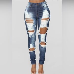 Fashion Nova Shut It Up Skinny Jeans